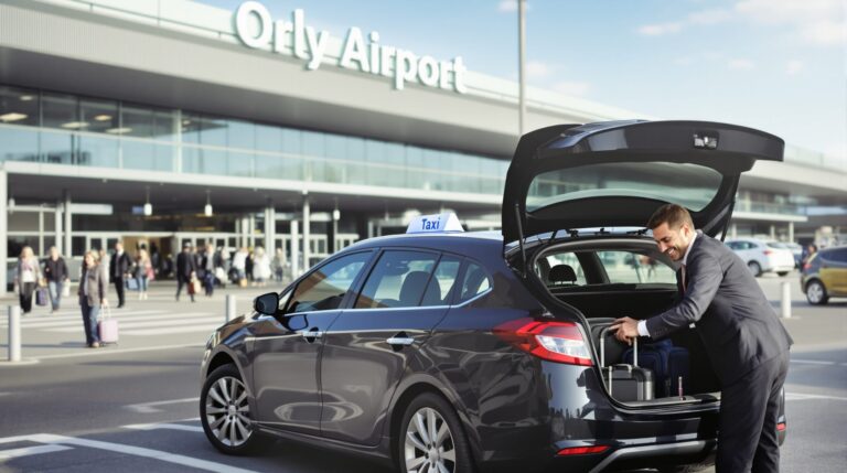 réserver un taxi pour orly