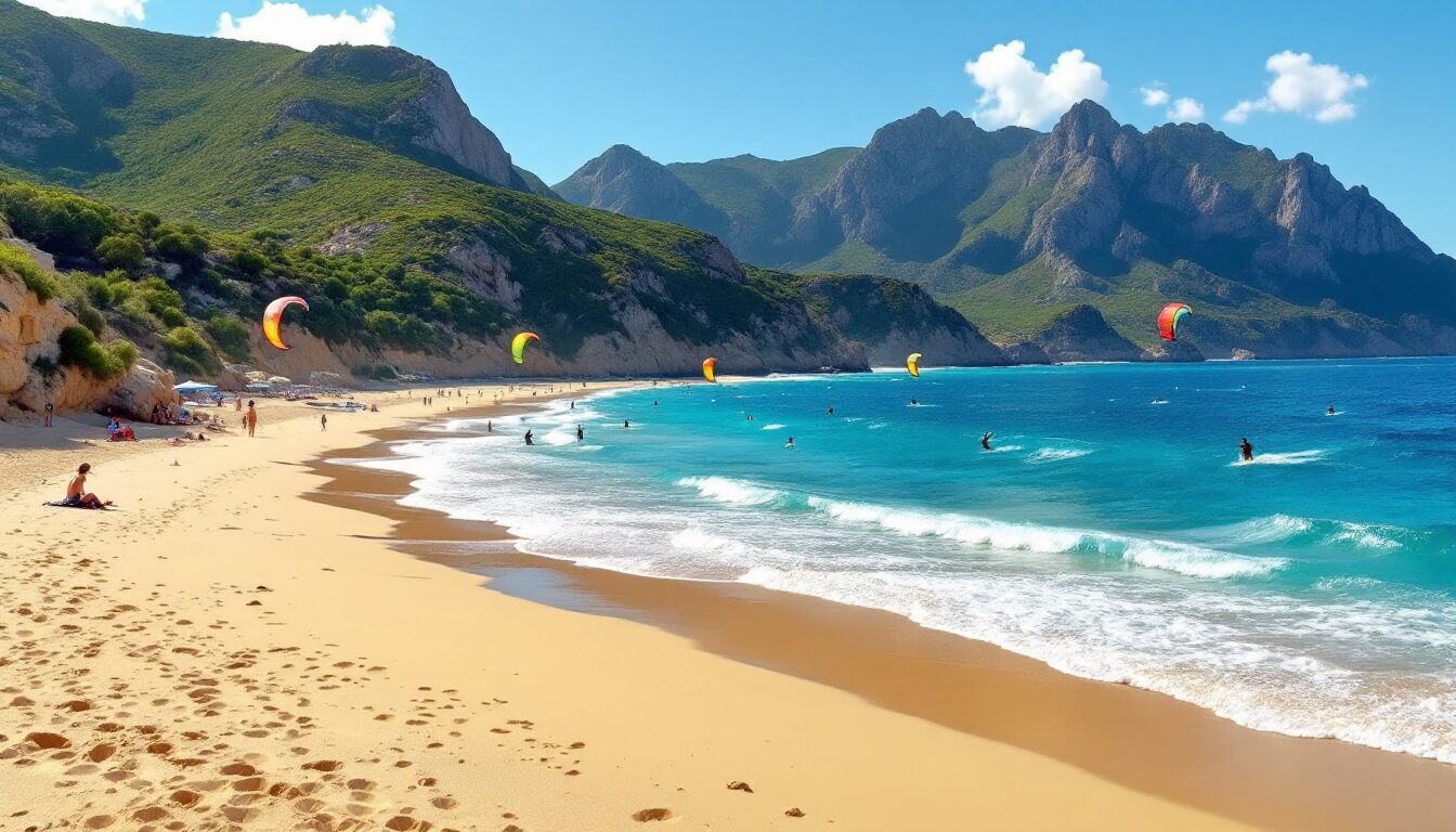 kitesurf en corse