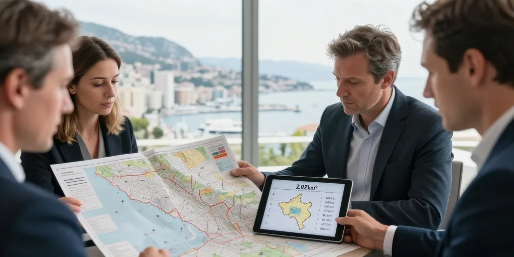 quelle est la superficie de monaco